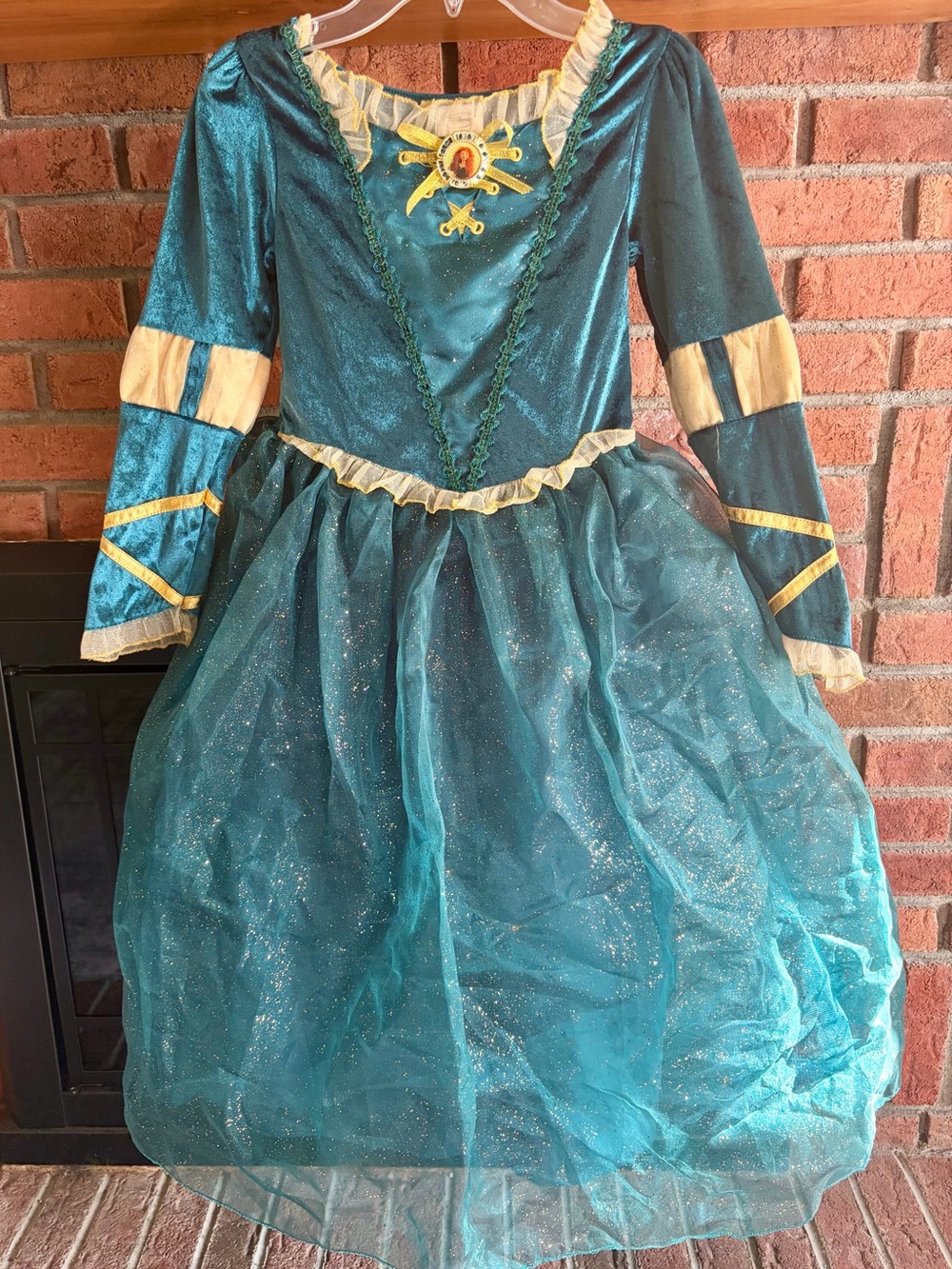 Disney Merida Brave Costume Dress Original Size 7/8